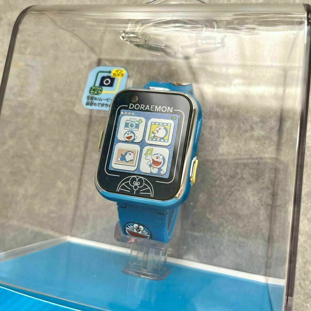 ドラえもん しゃべるスマートウォッチ ブルー タッチ スライド ゲーム 学習機能 ドラえもん しゃべるスマートウォッチ ブルー タッチ スライド ゲーム 学習機能