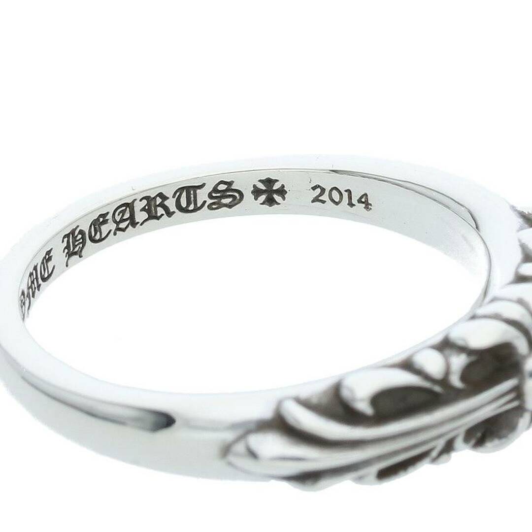 Chrome Hearts(クロムハーツ)のクロムハーツ  BABY CLASSIC/ベイビークラシックフローラルクロス シルバーリング メンズ 21.5号 メンズのアクセサリー(リング(指輪))の商品写真