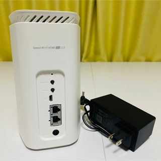 エーユー(au)のSpeed Wi-Fi HOME 5G L12 NAR02 ホワイト(その他)