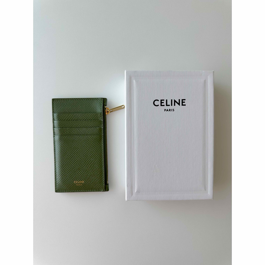 celine(セリーヌ)のセリーヌ ジップ付きコンパクトカードホルダー レディースのファッション小物(コインケース)の商品写真