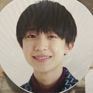 ジャニーズ(Johnny's)の関西Jr Ambitious 永岡蓮王 あけおめ フレッシュ魂 うちわ(アイドルグッズ)