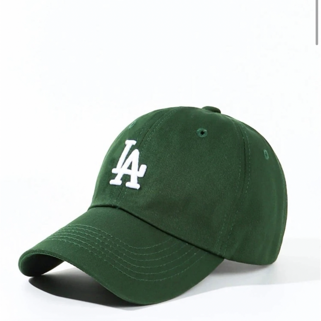 NEW ERA(ニューエラー)の『新品』ロサンゼルス　LA キャップグリーン メンズの帽子(キャップ)の商品写真