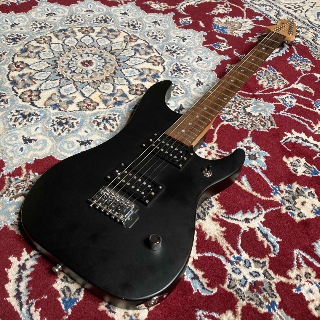 Washburn(ワッシュバーン)の【激レア美品】Washburn ヌーノベッテンコートモデル　マットブラック 楽器のギター(エレキギター)の商品写真