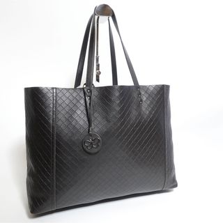 ボッテガヴェネタ(Bottega Veneta)の【美品】ボッテガヴェネタ　トートバッグ　イントレッチオミラージュ ダークブラウン(トートバッグ)