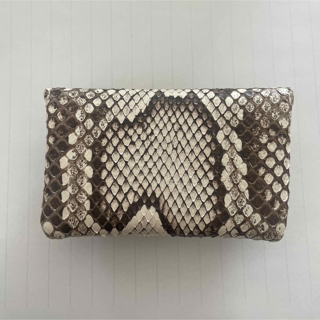 philosophii パイソン革　ミニ財布　フラップウォレット　ミニ レディースのファッション小物(財布)の商品写真
