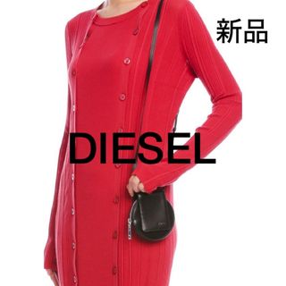 ディーゼル(DIESEL)の新品　DIESELディーゼル　レザーミニショルダーバッグ　カラーブラック(ショルダーバッグ)