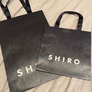 シロ(shiro)の【SHIRO】ショッパー(ショップ袋)