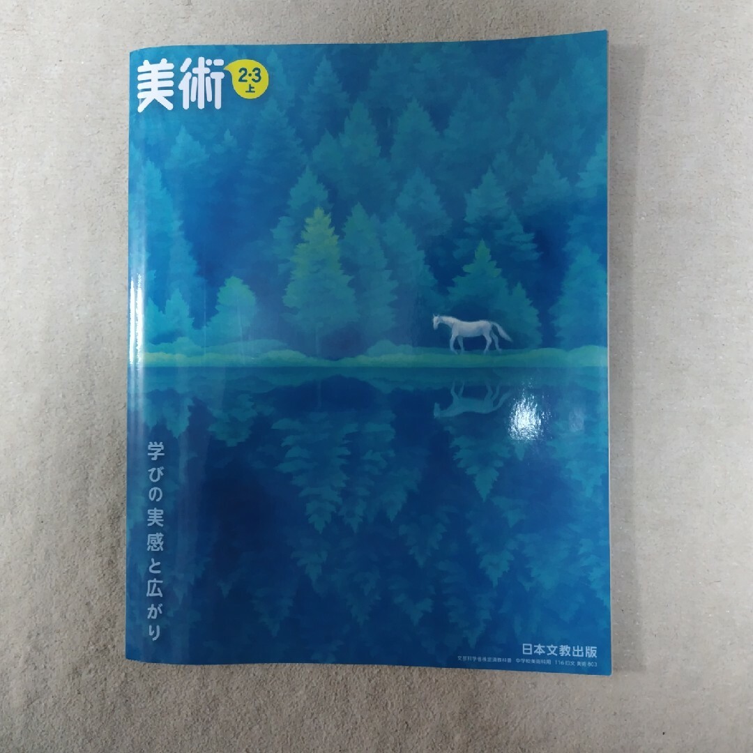 中学校　美術　教科書　資料　2年　3年 エンタメ/ホビーの本(語学/参考書)の商品写真