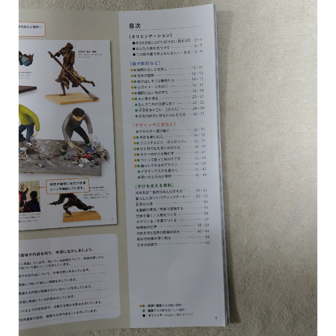 中学校　美術　教科書　資料　2年　3年 エンタメ/ホビーの本(語学/参考書)の商品写真