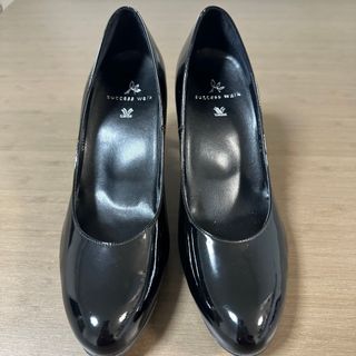 サクセスウォーク(SUCCESSWALK)の<美品>ワコール サクセスウォーク 23cm エナメル(ハイヒール/パンプス)