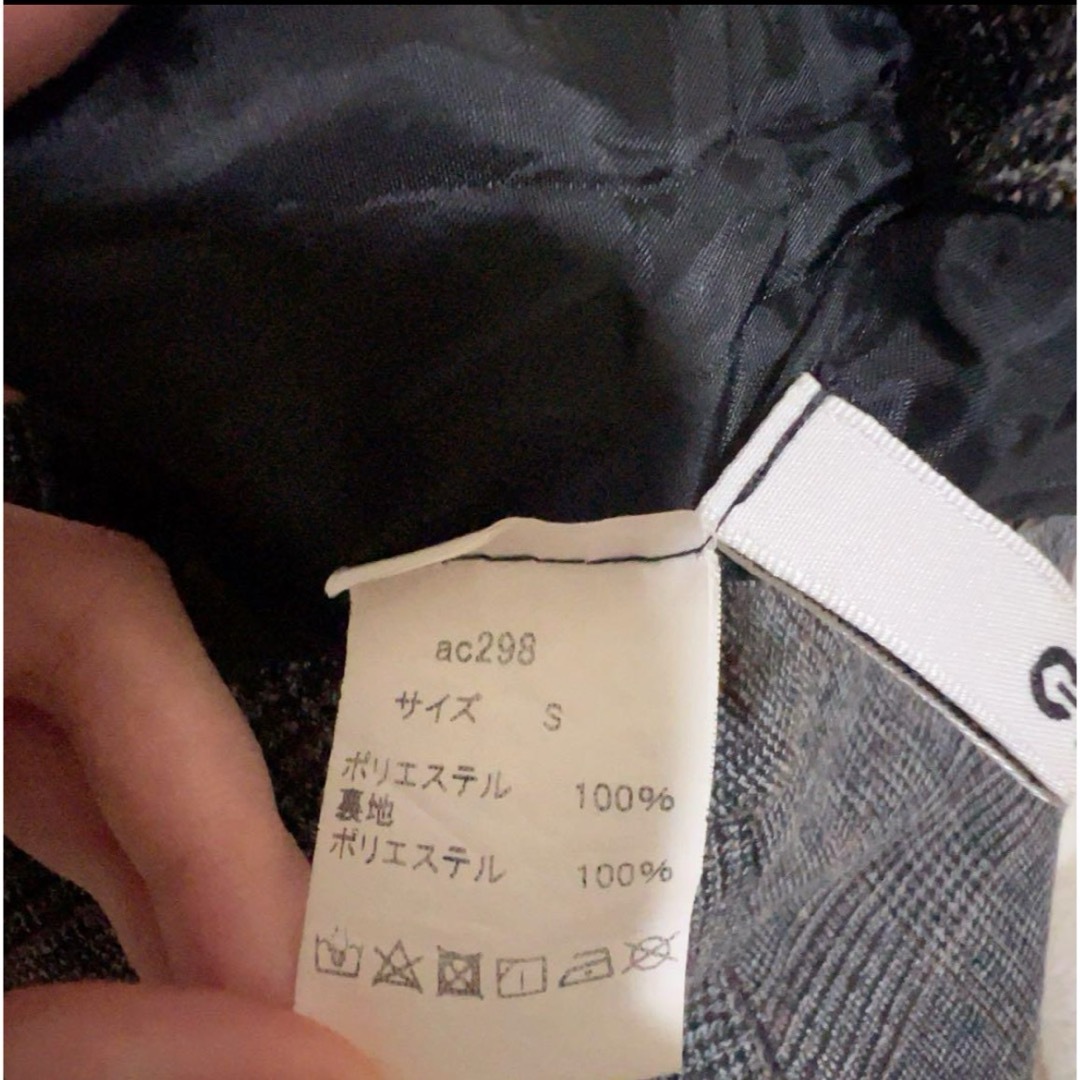 GRL(グレイル)のGRL グレンチェック ダブルボタンスカート ac298 レディースのスカート(ミニスカート)の商品写真