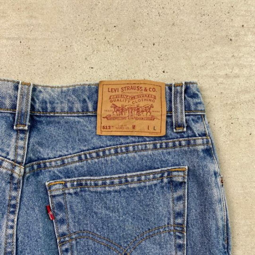 Levi's(リーバイス)の90年代 カナダ製 Levi's リーバイス 512 スリム テーパード デニムパンツ レディースW30相当 メンズのパンツ(デニム/ジーンズ)の商品写真