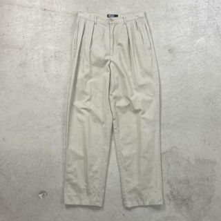 ラルフローレン(Ralph Lauren)の90年代 Polo by Ralph Lauren ポロバイラルフローレン 2タック チノパンツ ポロチノ メンズW32(その他)