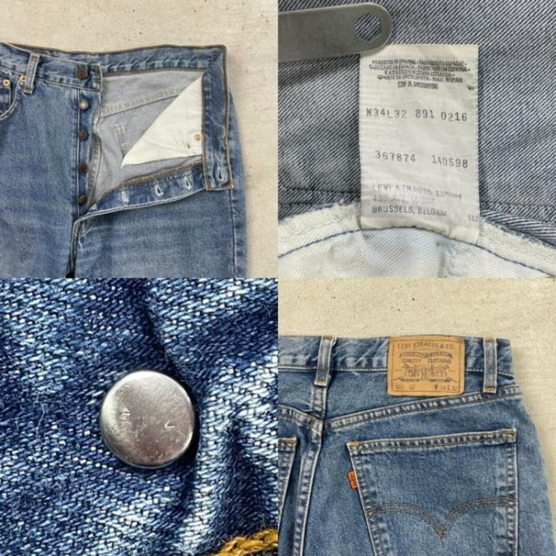 Levi's(リーバイス)の90年代 スペイン製 Levi's ユーロリーバイス 891 0216 オレンジタブ テーパード デニムパンツ メンズW34 メンズのパンツ(デニム/ジーンズ)の商品写真