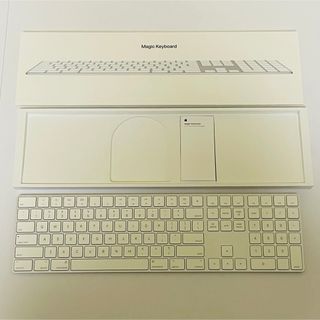 アップル(Apple)のAPPLE MAGIC KEYBOARD(テンキーツキ-US)(PC周辺機器)