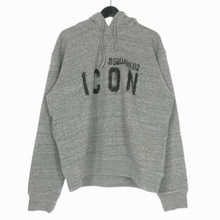 ディースクエアード(DSQUARED2)のディースクエアード 22SS ICON SPRAY SWEATSHIRT L(パーカー)