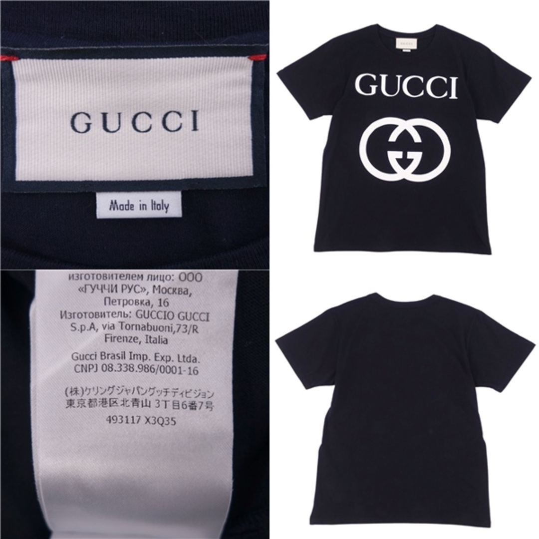 美品 グッチ GUCCI Tシャツ カットソー 半袖 ショートスリーブ 美品 グッチ GUCCI Tシャツ カットソー 半袖 ショートスリーブ