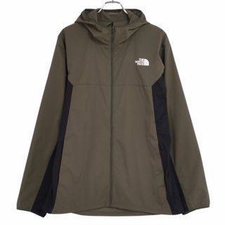 THE NORTH FACE - 美品 ザノースフェイス THE NORTH FACE ジャケット ES エニータイムウインドフーディ アウター メンズ XL グリーン