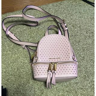 マイケルコース(Michael Kors)のMICHEAL KORS  ミニパーフォレイティ ドレザーバックパック(リュック/バックパック)