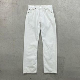 リーバイス(Levi's)の00年代 スペイン製 Levi's リーバイス 501 ホワイトデニムパンツ メンズW31(デニム/ジーンズ)