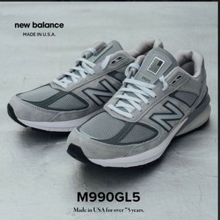 ニューバランス(New Balance)の【新品❗】New Balance M990GL5　２８㎝(スニーカー)