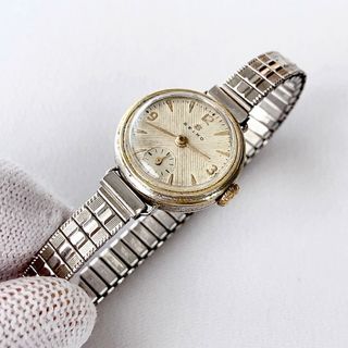 セイコー(SEIKO)のアンティーク　SEIKO スモセコ付　レディース手巻き腕時計　稼動品　レア　♪(腕時計)