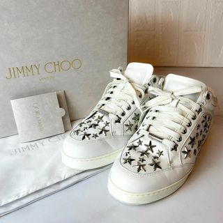 JIMMY CHOO - 【良品】ジミーチュウ　スタースタッズ ローカットスニーカー　36（23cm相当）