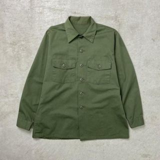 78年納品 U.S.ARMY 米軍実品 ユーティリティシャツ メンズL-XL相当(戦闘服)