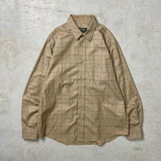 エディーバウアー(Eddie Bauer)のEddie Bauer エディーバウアー CLASSIC FIT 長袖チェックシャツ メンズL(シャツ)