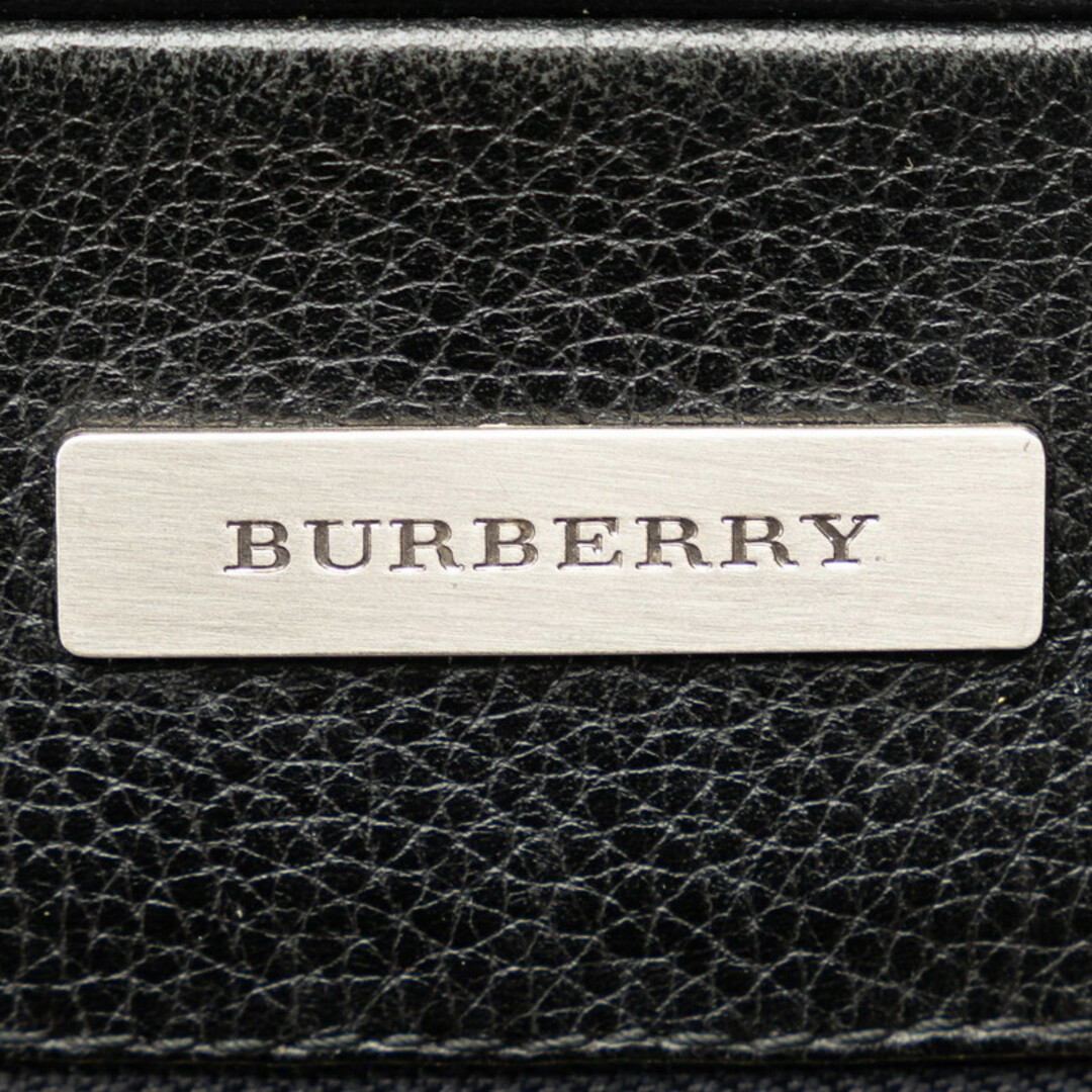 BURBERRY(バーバリー)のバーバリー ノバチェック ロゴプレート 斜め掛け ショルダーバッグ レザー レディース BURBERRY 【1-0143364】 レディースのバッグ(ショルダーバッグ)の商品写真