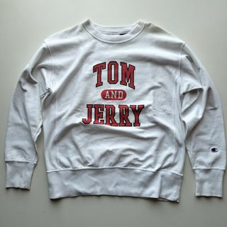 チャンピオン(Champion)のチャンピオン★TOM&JERRY★REVERSEWEAVE★ロンスリT★USED(Tシャツ/カットソー(七分/長袖))