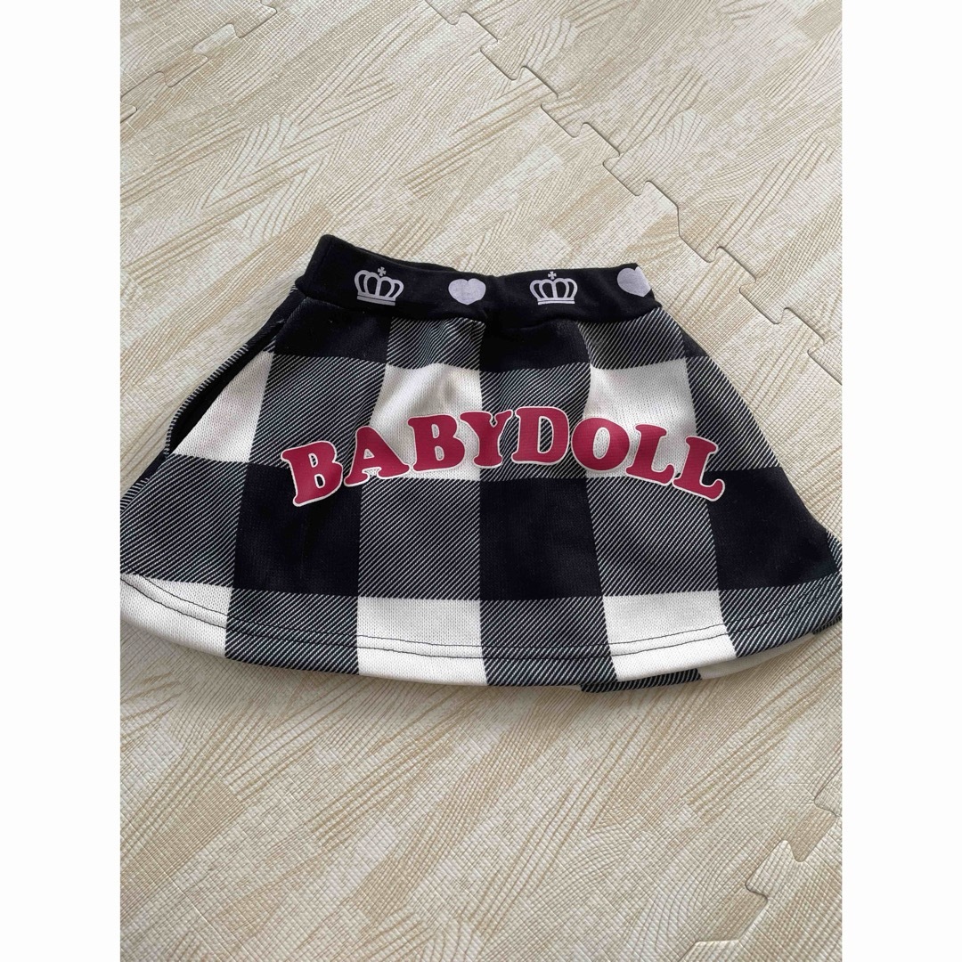 BABYDOLL(ベビードール)の【100cm】スカート キッズ/ベビー/マタニティのキッズ服女の子用(90cm~)(スカート)の商品写真