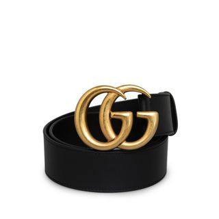 グッチ(Gucci)のグッチ GGマーモント ダブルG ベルト サイズ：75/30 400593 レザー レディース GUCCI 【222-43982】(ベルト)