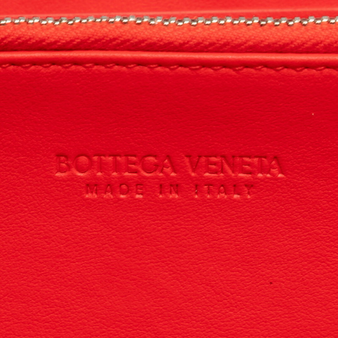 Bottega Veneta(ボッテガヴェネタ)の美品 ボッテガヴェネタ イントレチャート ラウンドファスナー 長財布 ラバー レディース BOTTEGAVENETA 【222-43994】 レディースのファッション小物(財布)の商品写真