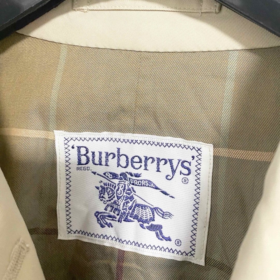 BURBERRY(バーバリー)のBurberryバーバリー　ステンカラーコート　スプリングコート　ノバチェックM レディースのジャケット/アウター(トレンチコート)の商品写真