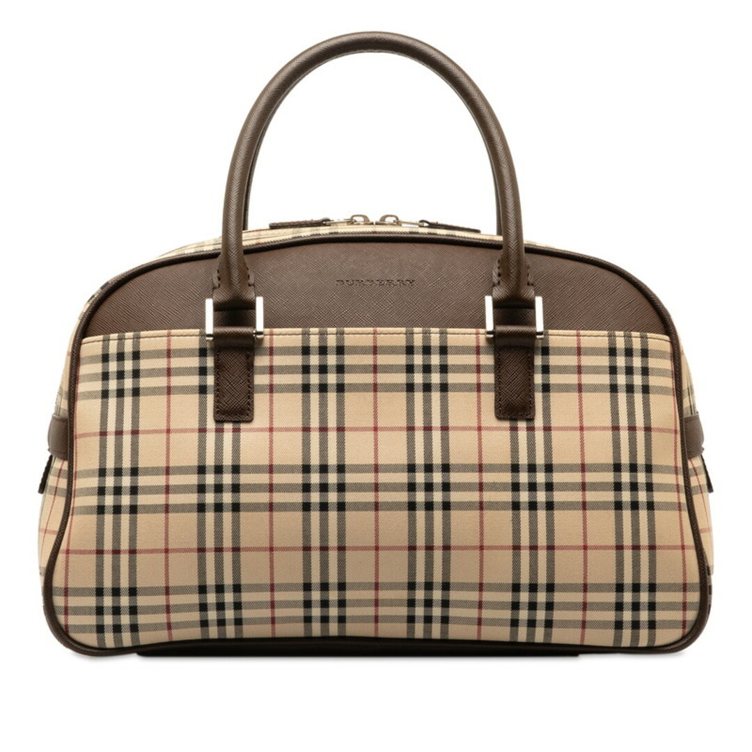 BURBERRY(バーバリー)のバーバリー ノバチェック ハンドバッグ ミニボストンバッグ キャンバス レディース BURBERRY 【222-44001】 レディースのバッグ(ハンドバッグ)の商品写真