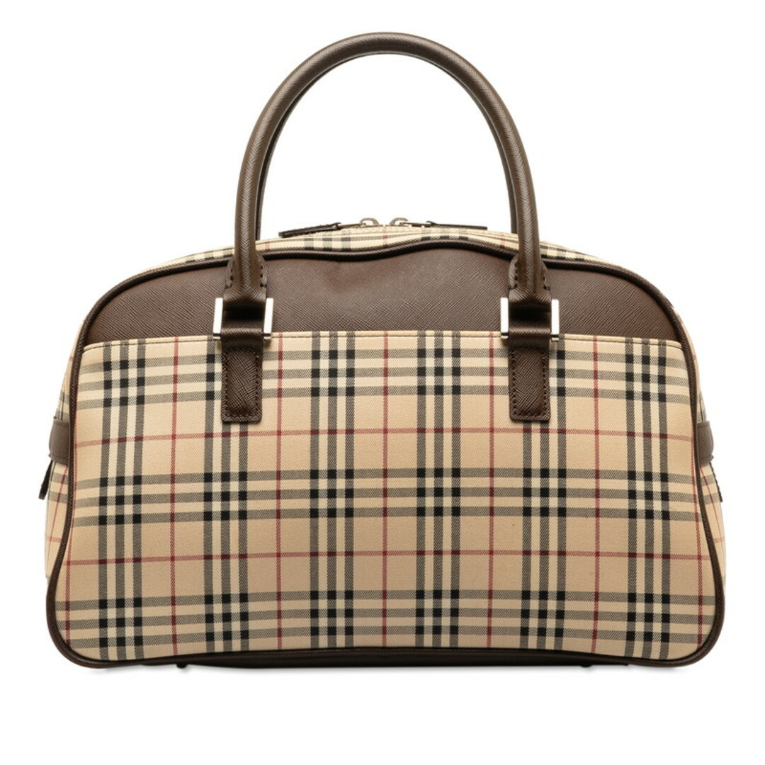 BURBERRY(バーバリー)のバーバリー ノバチェック ハンドバッグ ミニボストンバッグ キャンバス レディース BURBERRY 【222-44001】 レディースのバッグ(ハンドバッグ)の商品写真