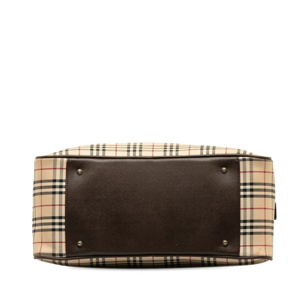 BURBERRY(バーバリー)のバーバリー ノバチェック ハンドバッグ ミニボストンバッグ キャンバス レディース BURBERRY 【222-44001】 レディースのバッグ(ハンドバッグ)の商品写真