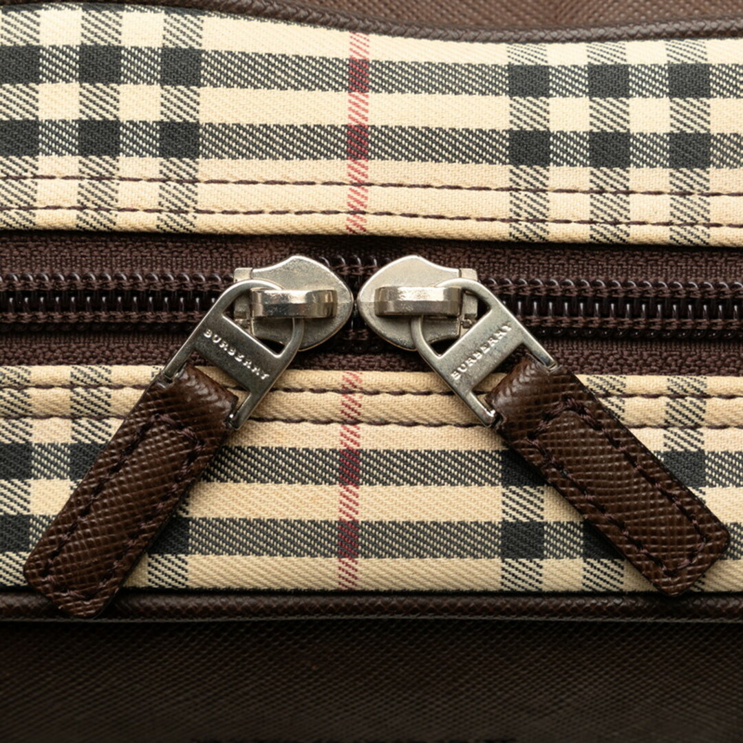 BURBERRY(バーバリー)のバーバリー ノバチェック ハンドバッグ ミニボストンバッグ キャンバス レディース BURBERRY 【222-44001】 レディースのバッグ(ハンドバッグ)の商品写真