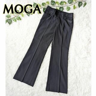 MOGA - MOGA モガ フォーマル スラックスパンツ ブラック ベルボトム フレア