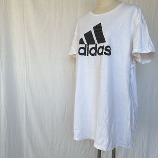 アディダス(adidas)の☆☆ adidas Tシャツ　ホワイト2X(Tシャツ/カットソー(半袖/袖なし))