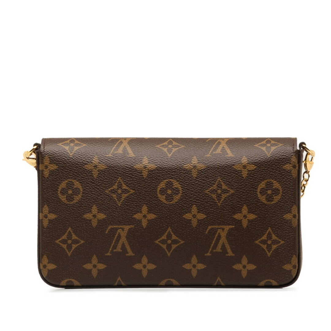 LOUIS VUITTON(ルイヴィトン)の美品 ルイ ヴィトン モノグラム ポシェットフェリシー チェーン ショルダーバッグ M81896 PVC レディース LOUIS VUITTON 【222-44059】 レディースのファッション小物(ポーチ)の商品写真