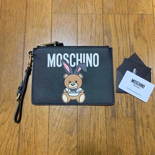 MOSCHINO - MOSCHINO×PLAY BOY モスキーノ コラボ クラッチバッグ【美