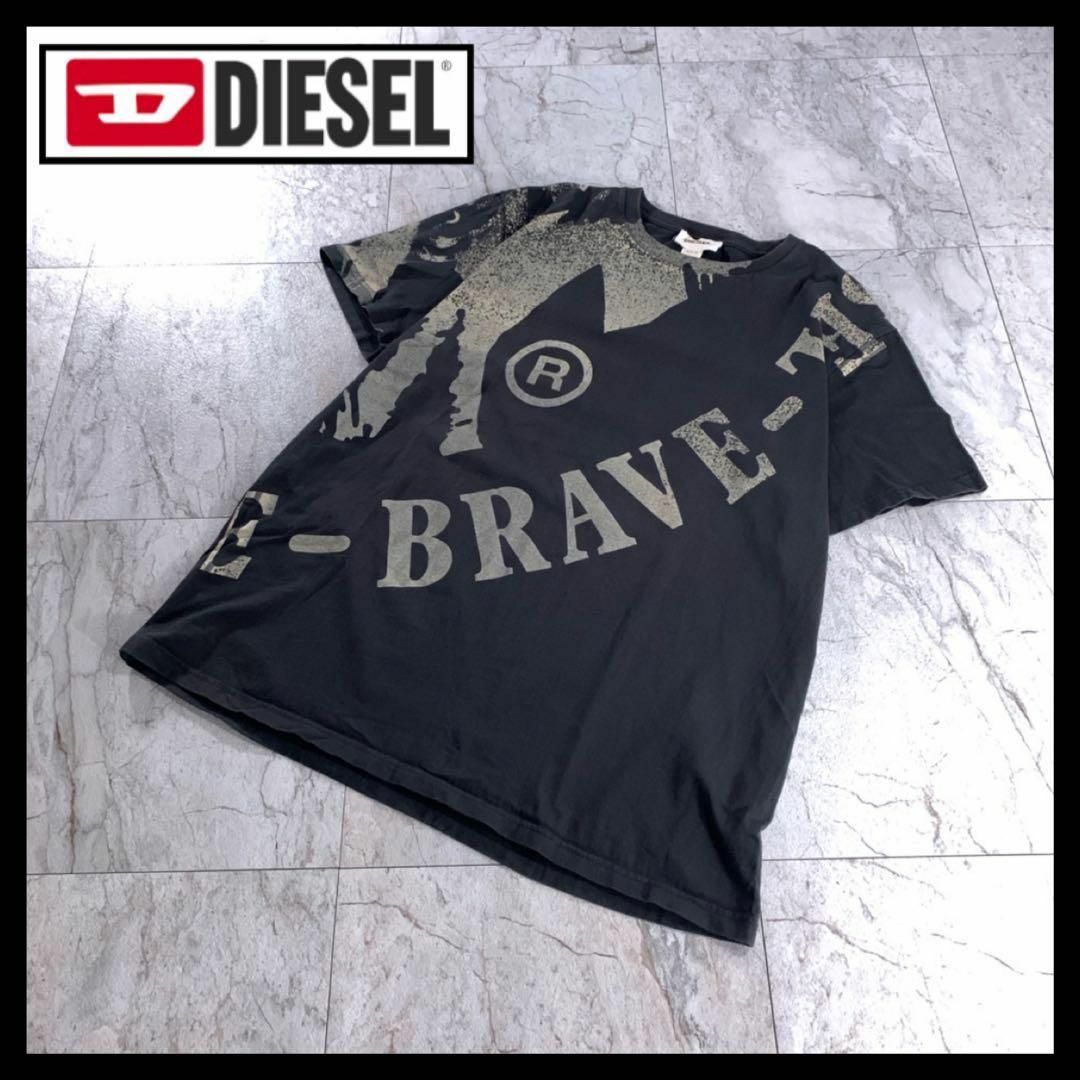 DIESEL(ディーゼル)のDIESEL archive y2k グランジ パンク ブレイブマン Tシャツ メンズのトップス(Tシャツ/カットソー(半袖/袖なし))の商品写真