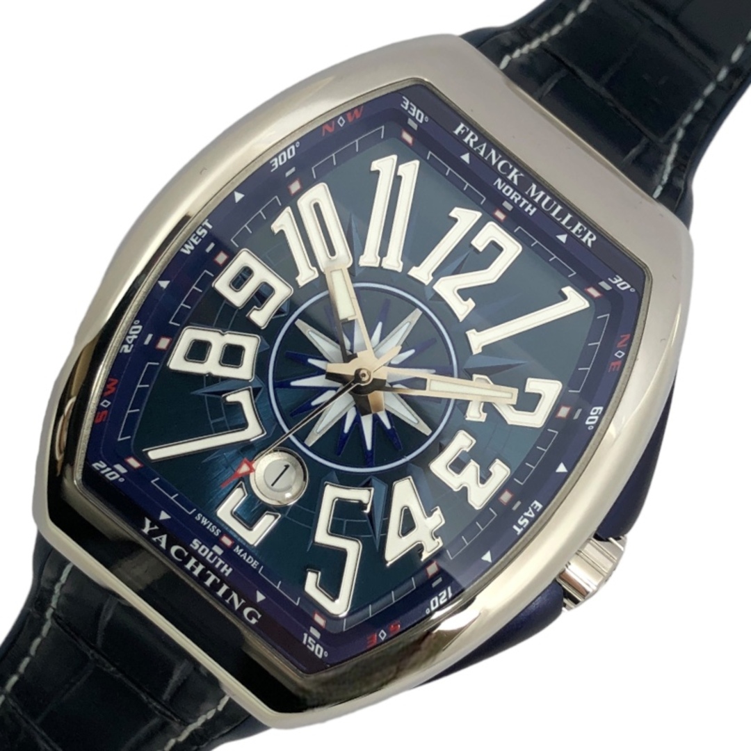 FRANCK MULLER(フランクミュラー)の　フランク・ミュラー FRANCK MULLER ヴァンガード ヨッティング V45SCDTACBL ブルー SS/ラバーベルト 自動巻き メンズ 腕時計 メンズの時計(その他)の商品写真