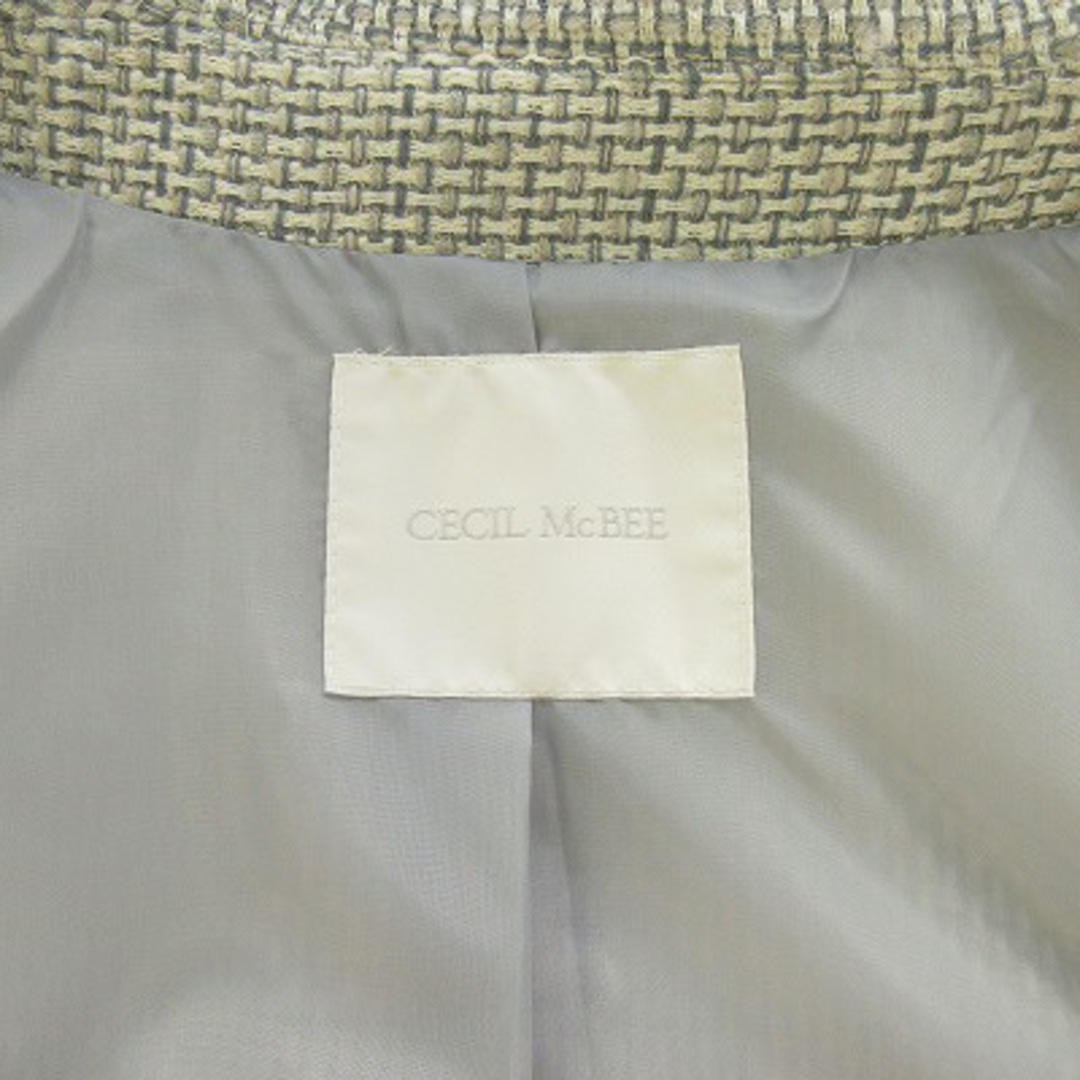 CECIL McBEE(セシルマクビー)のセシルマクビー CECIL McBEE ジャケット テーラード ツイード レディースのジャケット/アウター(その他)の商品写真