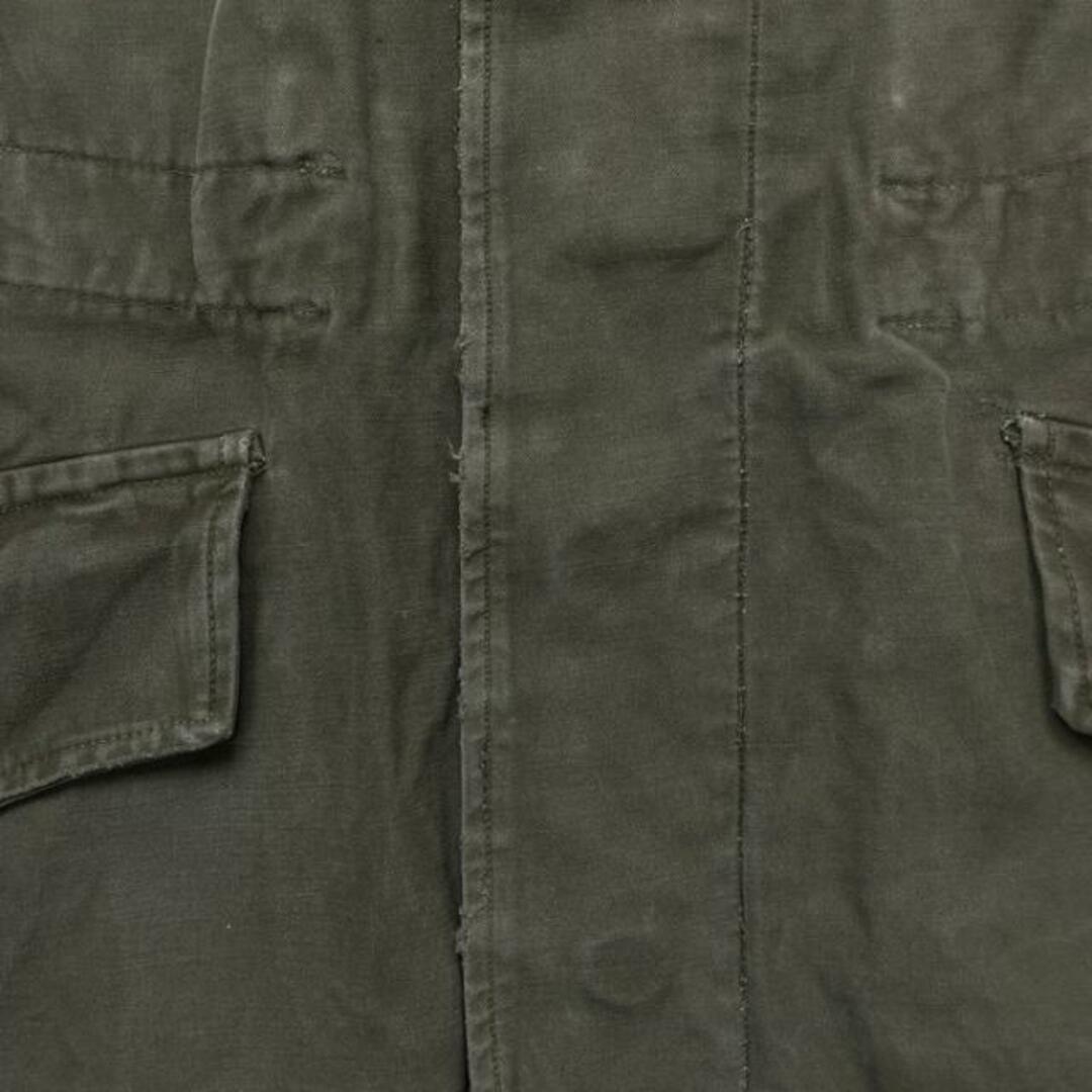 60年納品 60年代 オランダ軍 フィールドジャケット ユーロミリタリー 短丈 メンズL-XL相当 エンタメ/ホビーのミリタリー(戦闘服)の商品写真