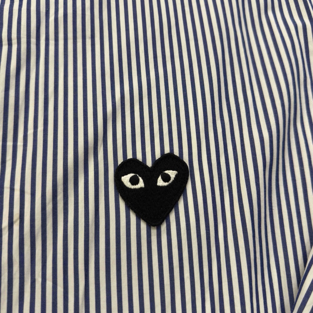 COMME des GARCONS(コムデギャルソン)のPlay Comme Des Garcons ストライプ シャツ L メンズのトップス(シャツ)の商品写真