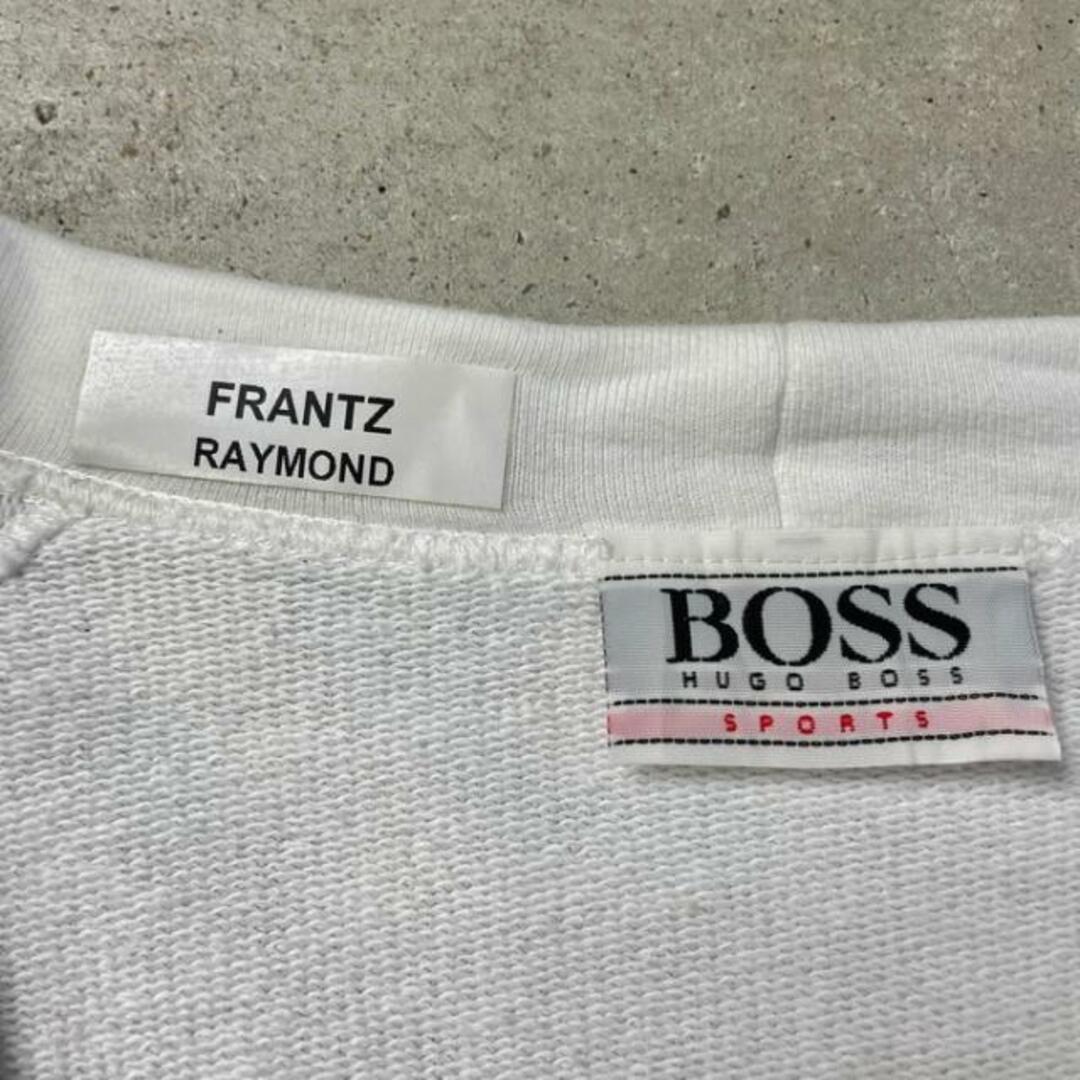 BOSS SPORTS HUGO BOSS ヒューゴボス スウェットカーディガン ワンポインロゴ刺繍 メンズL レディースのトップス(カーディガン)の商品写真