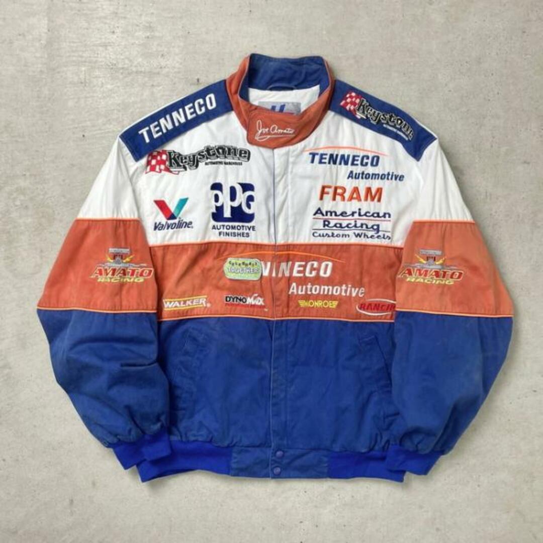 00年代 H3 SPORTGEAR NHRA レーシングジャケット 企業ロゴ 00年代 H3 SPORTGEAR NHRA レーシングジャケット 企業ロゴ